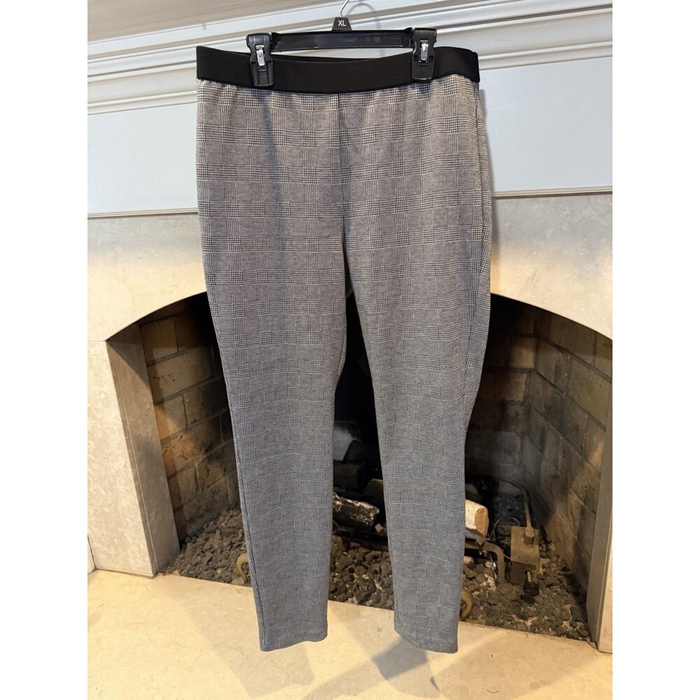 Talbots Soho Ankle Pant Size 10 Gray Comfort Stretch Pull On Women’s 30x24